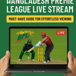 Generate a high-quality, relevant image prompt for an article about: Bangladesh Premier League Live