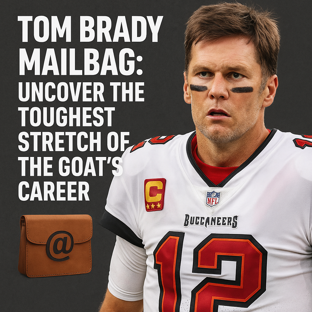Generate a high-quality, relevant image prompt for an article about: Tom Brady Mailbag: Uncover the