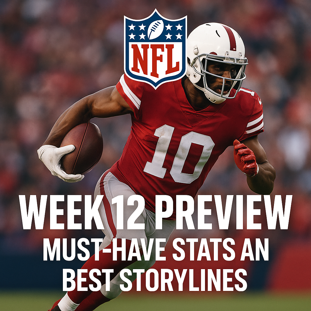 Generate a high-quality, relevant image prompt for an article about: NFL Week 12 Preview: Must-Have