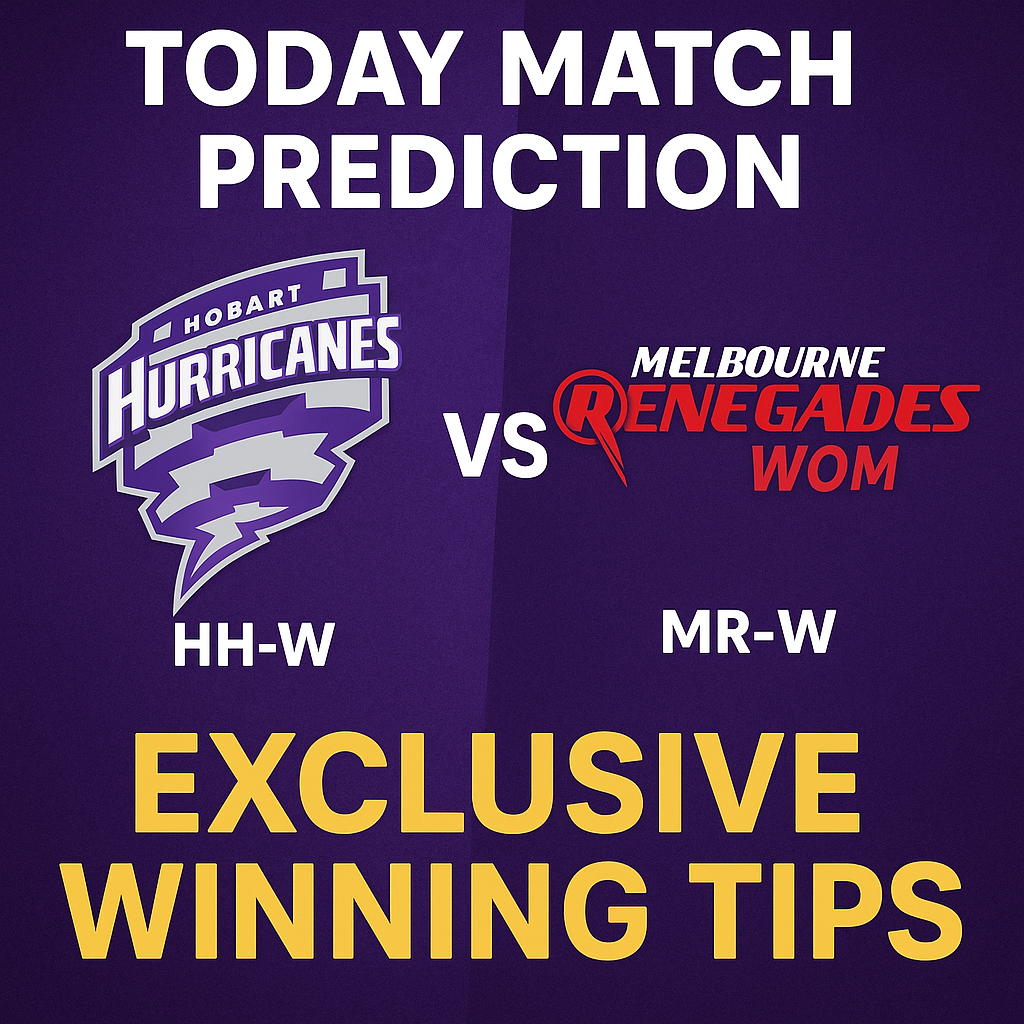 Generate a high-quality, relevant image prompt for an article about: HH-W vs MR-W Today Match Predic