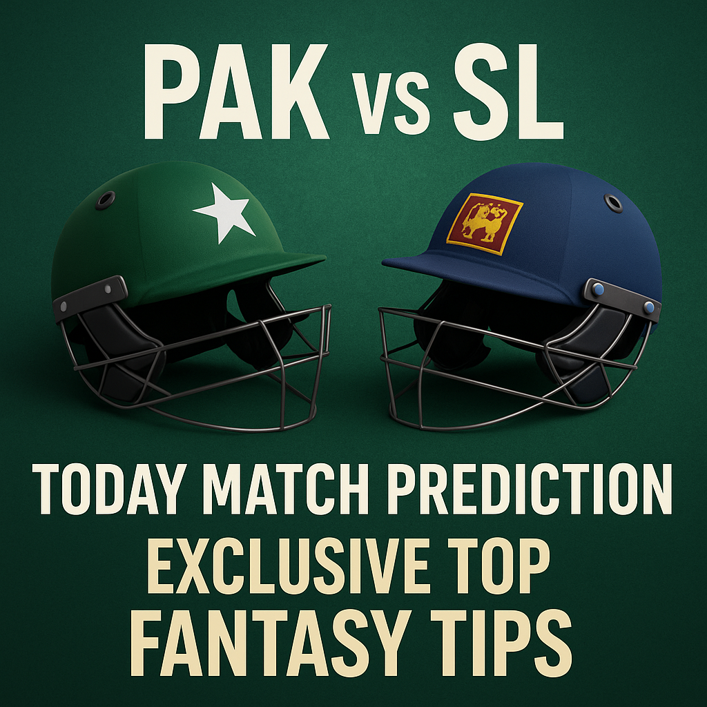 Generate a high-quality, relevant image prompt for an article about: PAK vs SL Today Match Predictio