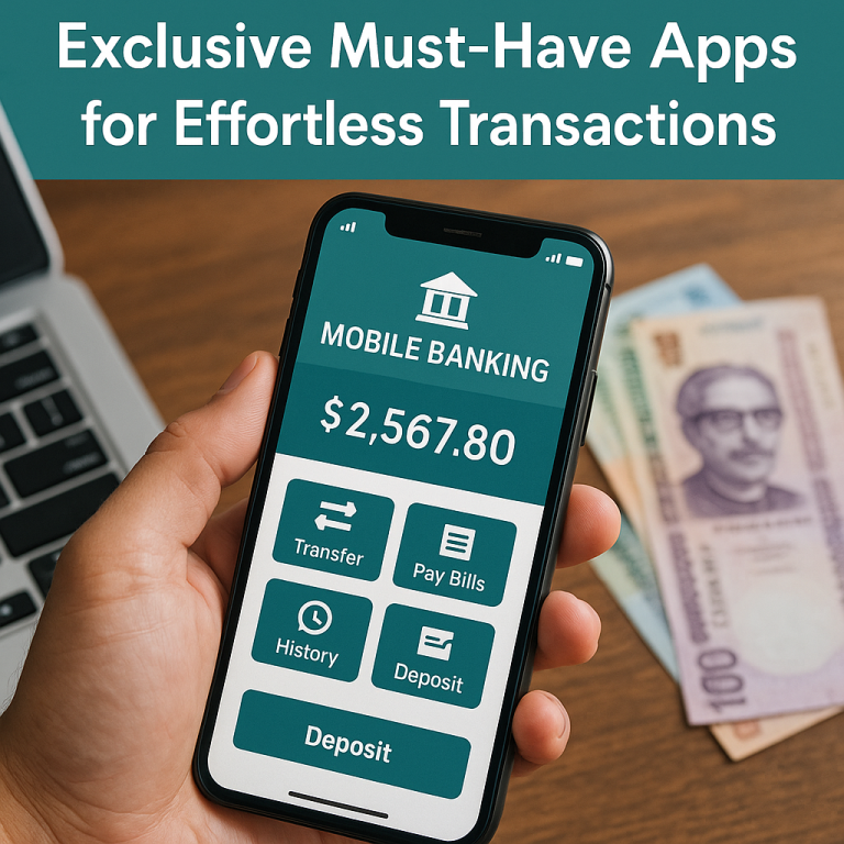 Mobile Banking Bangladesh: Exclusive Must-Have Apps for Effortless Transactions