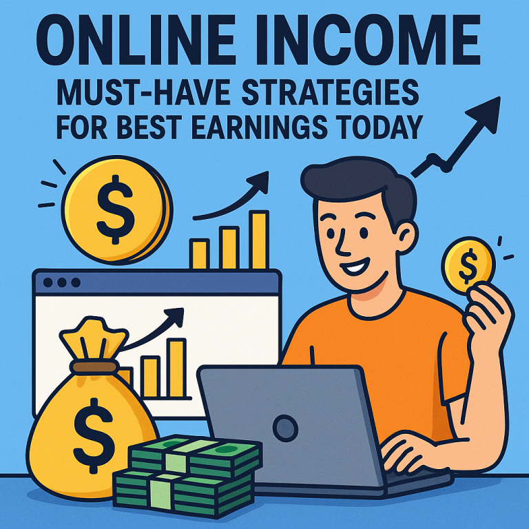 Online Income: Must-Have Strategies for Best Earnings Today