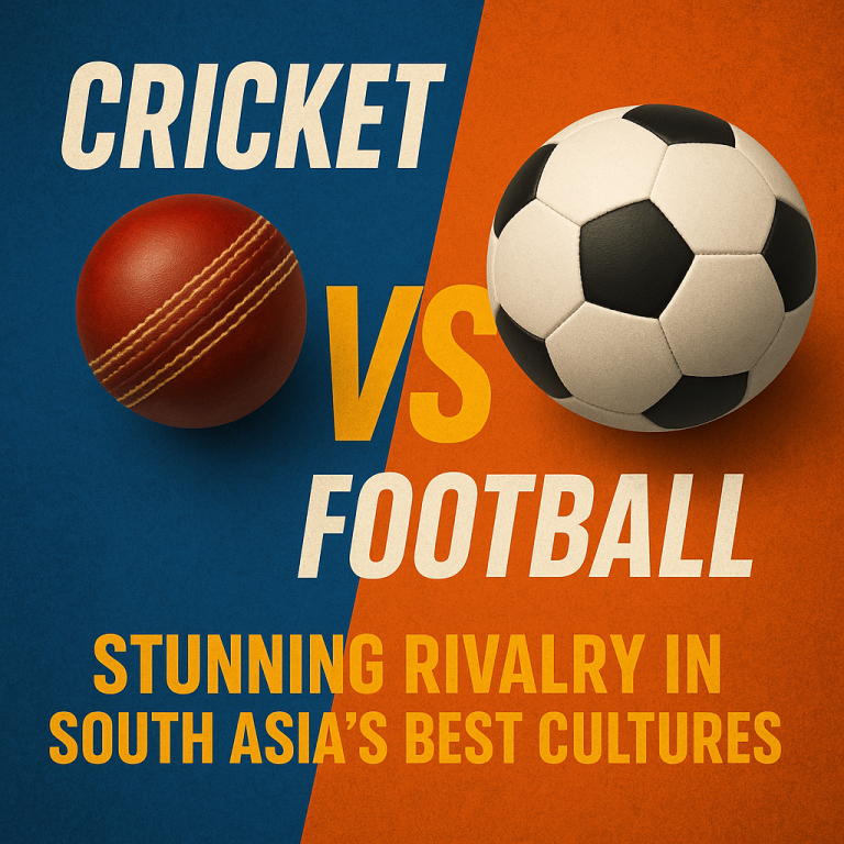 Cricket vs Football: Stunning Rivalry in South Asia’s Best Cultures
