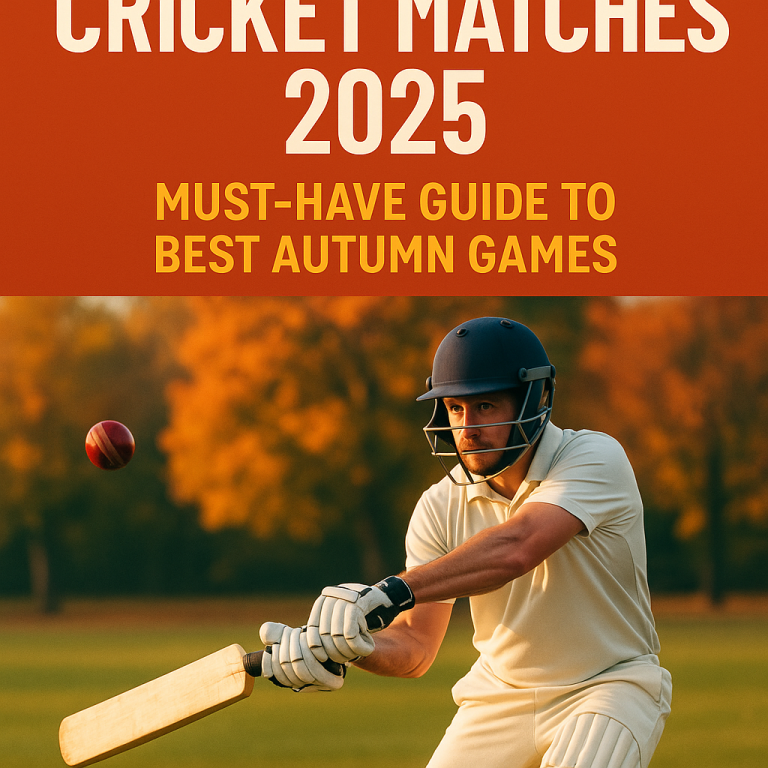 Exciting Cricket Matches 2025: Must-Have Guide to Best Autumn Games