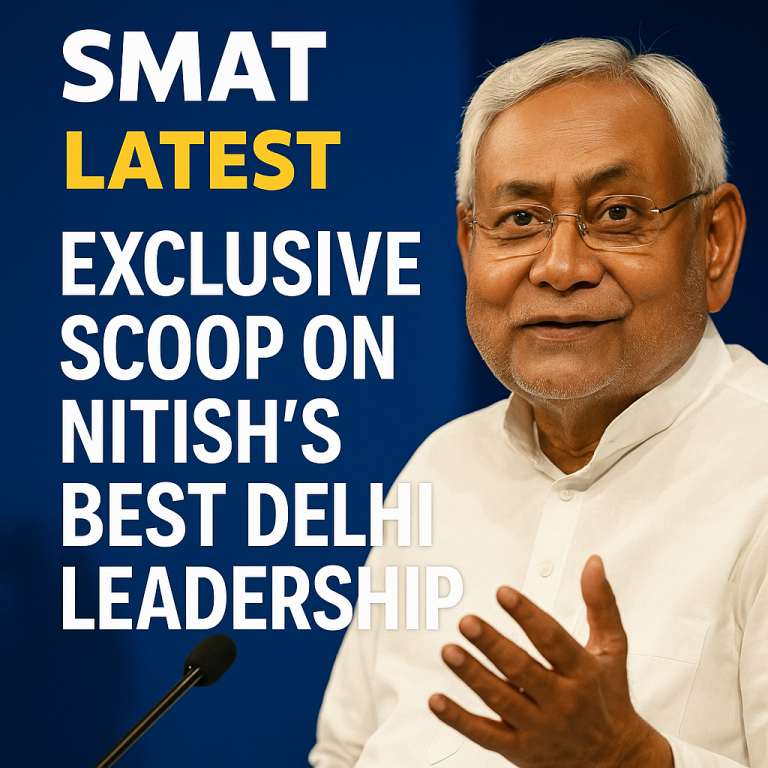 SMAT Latest: Exclusive Scoop on Nitish’s Best Delhi Leadership