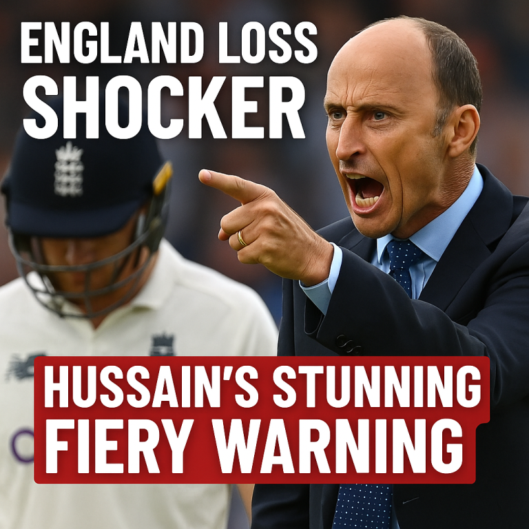 England Loss Shocker: Hussain’s Stunning Fiery Warning