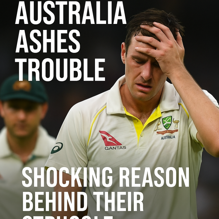 Australia Ashes Trouble: Shocking Reason Behind Their Struggle