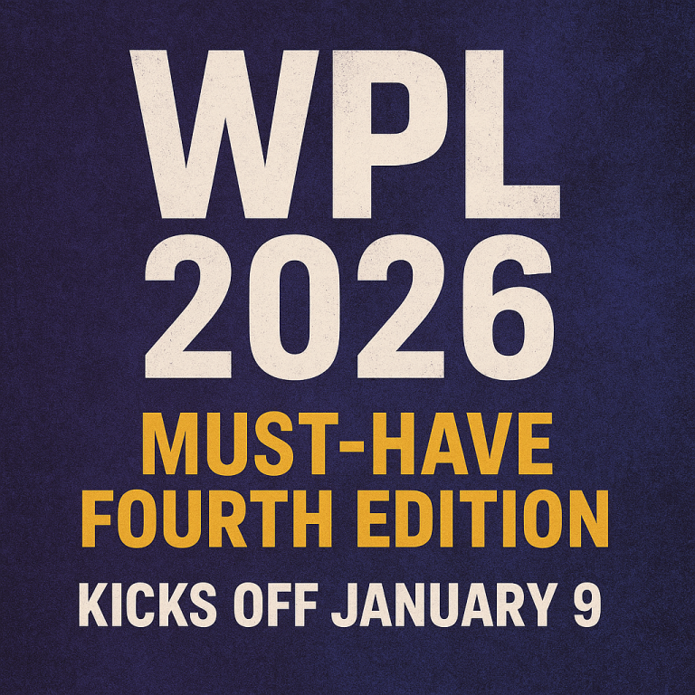 WPL 2026: Must-Have Fourth Edition Kicks Off January 9