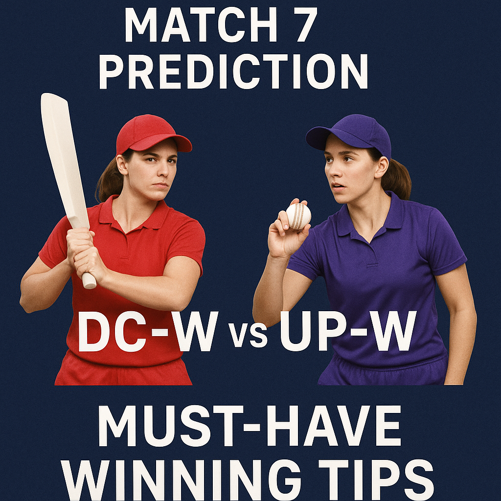 Generate a high-quality, relevant image prompt for an article about: WPL 2026 Match 7 Prediction: Mu
