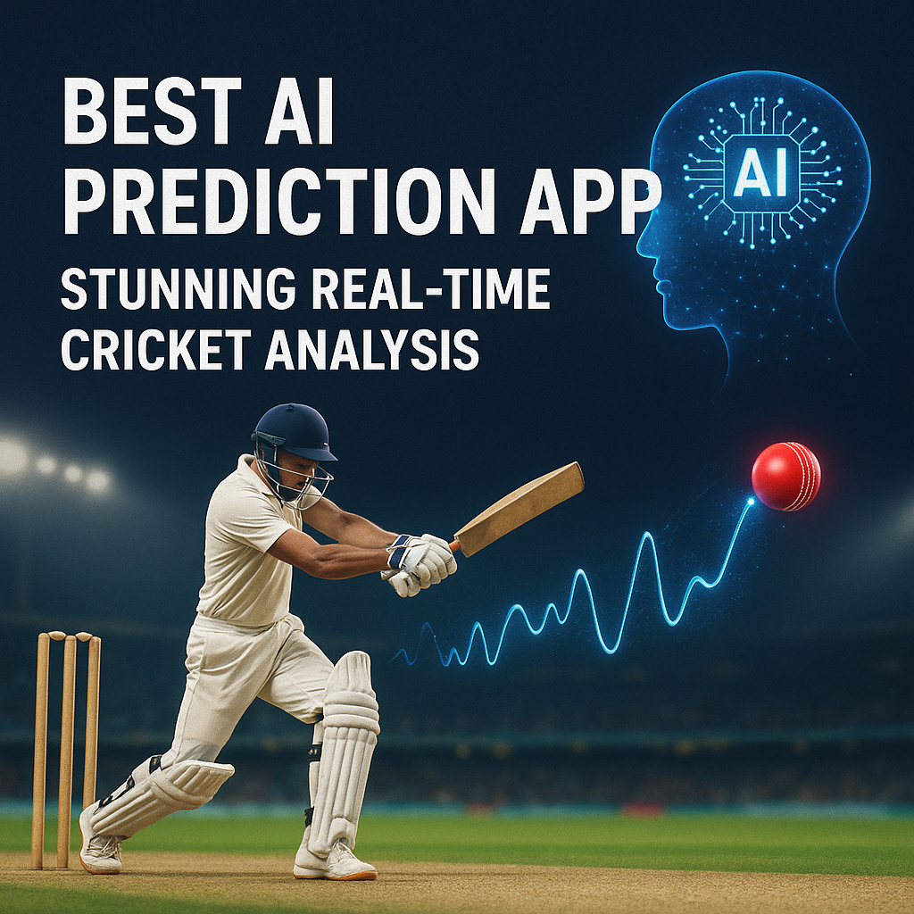 Generate a high-quality, relevant image prompt for an article about: Best AI Prediction App: Stunnin
