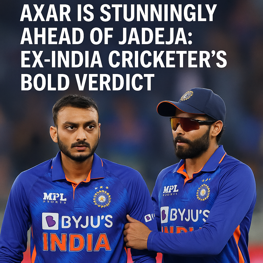 Generate a high-quality, relevant image prompt for an article about: Axar Is Stunningly Ahead of Jad