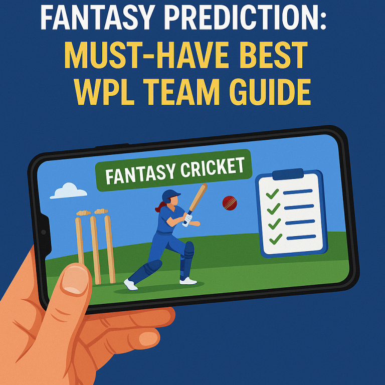 DC-W vs GG-W Fantasy Prediction: Must-Have Best WPL Team Guide