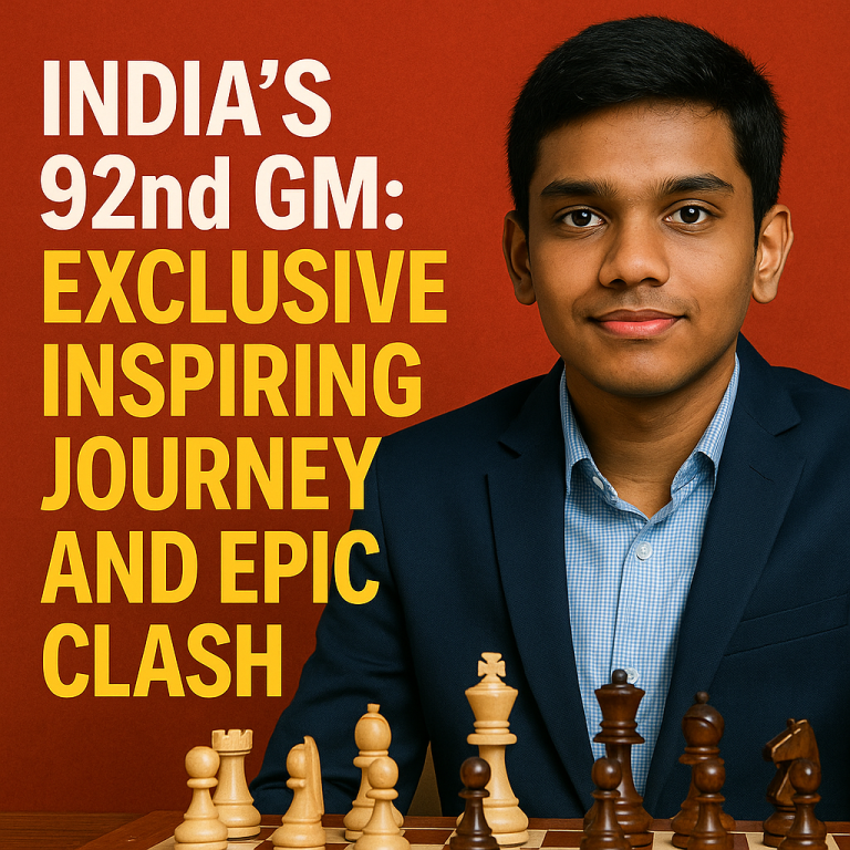 India’s 92nd GM: Exclusive Inspiring Journey and Epic Clash