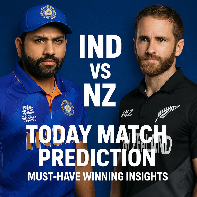 IND vs NZ Today Match Prediction: Must-Have Winning Insights